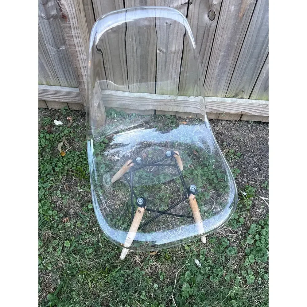 Acrylic Clear Desk Chair! Super cool!